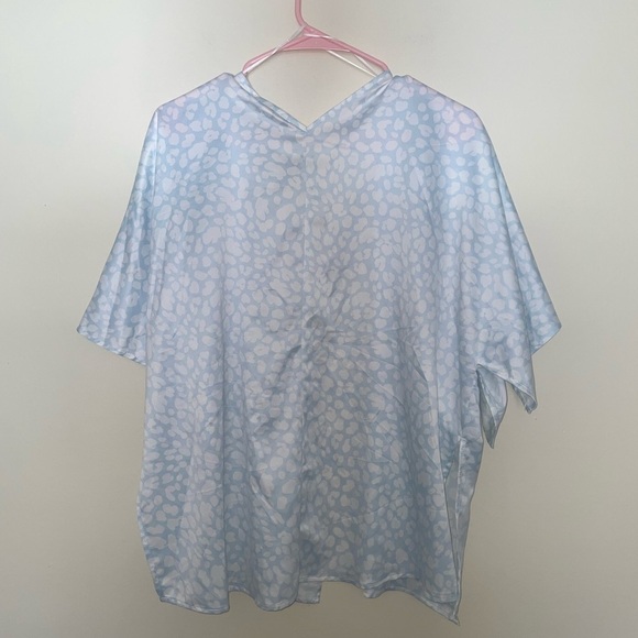 NWT Grade & Gather Leopard Sky Kimono Jacket S/M - Picture 4 of 5